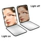 thumbnail image 2 of Espejo compacto Milishow LED con aumento 1x/3x, 2 of 4