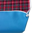 thumbnail image 4 of Meitianfacai Extra Large Waterproof Adult Bib with Snap Closure, Reusable Dining Apron for Elderly and Adults (Red), 4 of 5