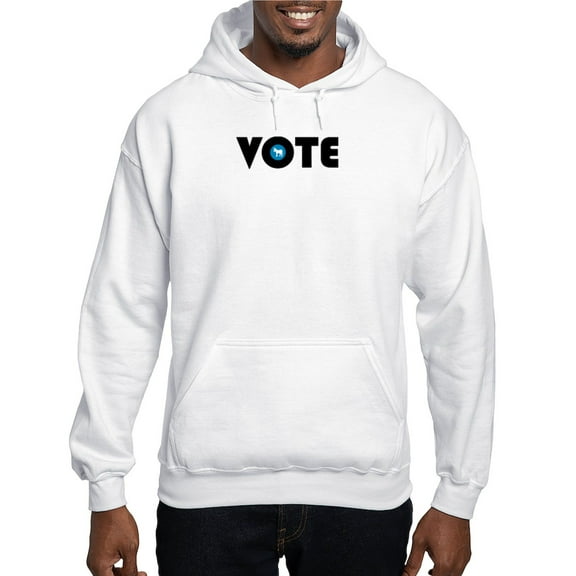 CafePress - Vote Blue Hooded Sweatshirt - Pullover Hoodie, Hooded Sweatshirt