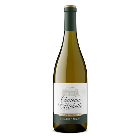Chateau Ste. Michelle Chardonnay Washington White Wine, 750 ml Bottle, 14.0% ABV