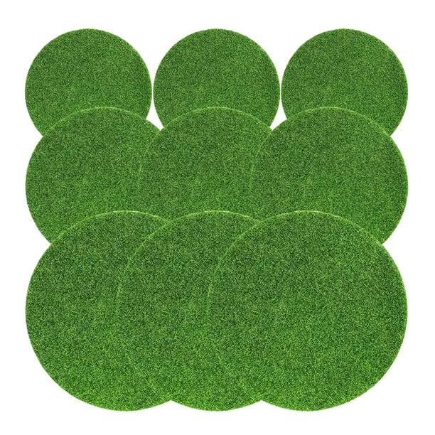 9 piezas de césped de musgo artificial, musgo artificial, liquen, estera de musgo falso, decoración de musgo de simulación