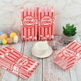 thumbnail image 7 of 300Pcs Paper Popcorn Bags Trianu 2 oz Grease Resistant Individual Servings Tear Holders for Carnival Movie Party Supply, 7 of 7