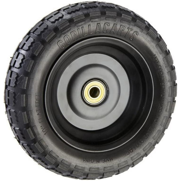 GORILLA CARTS 10 in. No Flat Replacement Tire for Gorilla Carts (2-Pack) GORILLA CARTS 10 in. No Flat Replacement Tire for Gorilla Carts (2-Pack)