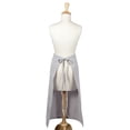 thumbnail image 6 of DII Modern Style 100 Percent Cotton Solid Chambray Bistro Apron in Gray, 6 of 8