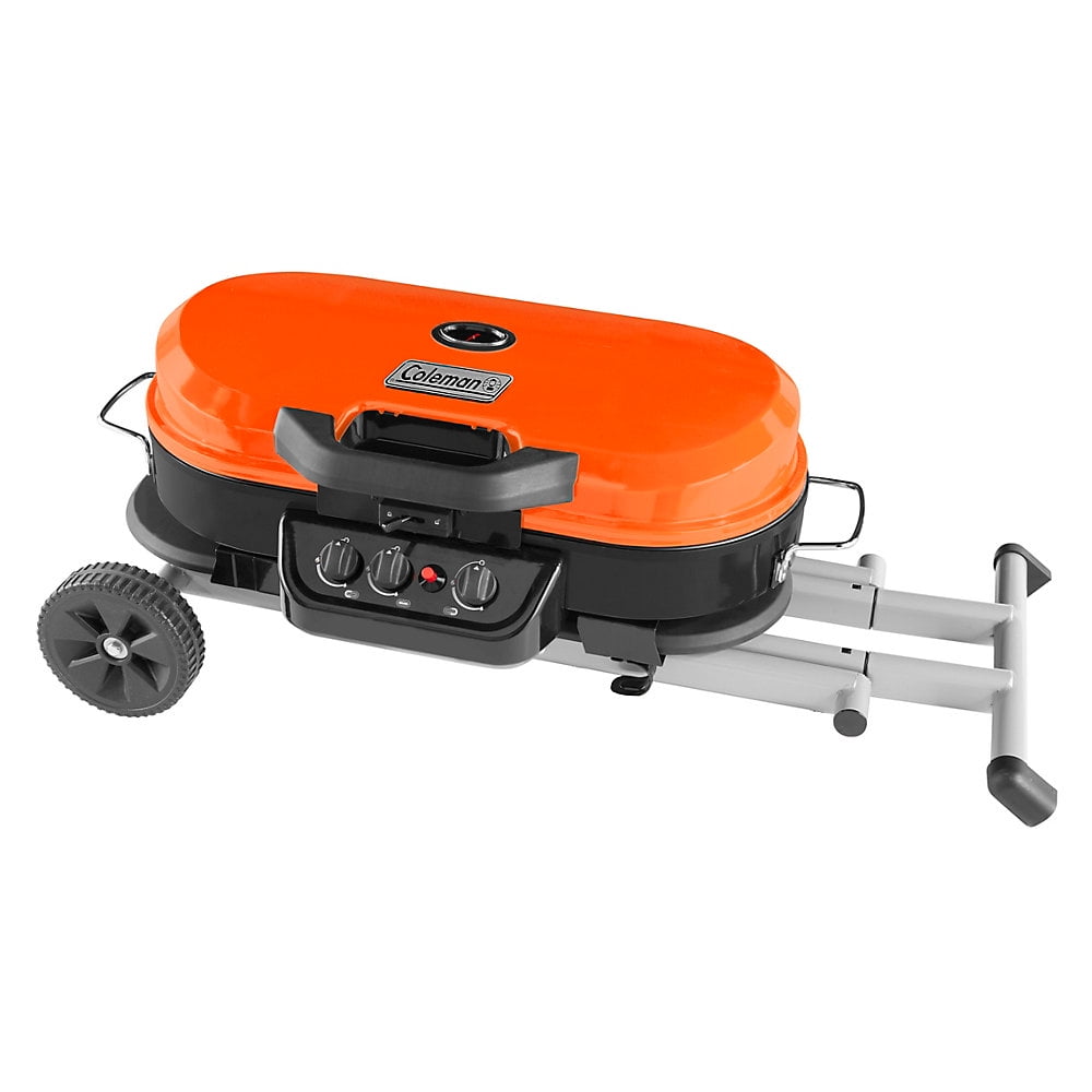 Coleman RoadTrip 285 Standup Propane Gas Grill Orange Walmart