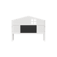 thumbnail image 3 of Jopath Headboard for Full Size Bed with Storage Shelf,Head Board Floor Bed,Sturdy and Stable,Easy Assembly,White, 3 of 7