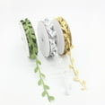 thumbnail image 3 of WIFKLSIIPG Leaf Color Leaf Wreath Accessories Decorative Cloth Flower Rattan 10m Roll, 3 of 6
