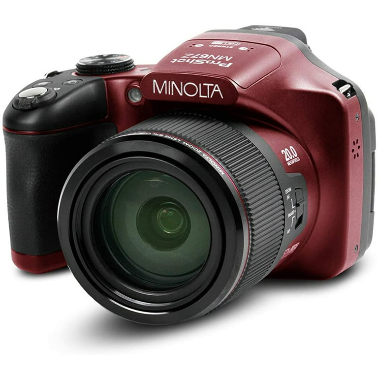 Minolta 20MP High Resolution Digital Camera with 67x Optical