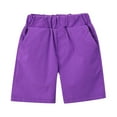 thumbnail image 6 of Akiihool Toddler Shorts Toddler Boys Athletic Shorts Boys Basketball Shorts Sports Gym Mesh Active Soccer Quick Dry Shorts for Summer(Purple,3-4 Years), 6 of 6