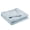 Satin Trim, Blue, variant on Down Alternative Blanket King, Moisture Wicking Soft Lightweight Bed Cover With Satin Trim All Season