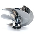 thumbnail image 6 of CAPTAIN 161mm Jet Ski Impeller replace for SOLAS SX4-CD-11/16, fit Sea-Doo Personal Watercraft (PWC) RXP-X / RXT-X / GTX LIMITED 300, GTR / GTX / RXT / GTR-X / WAKE PRO 230, 4 Blade Impeller, 6 of 8