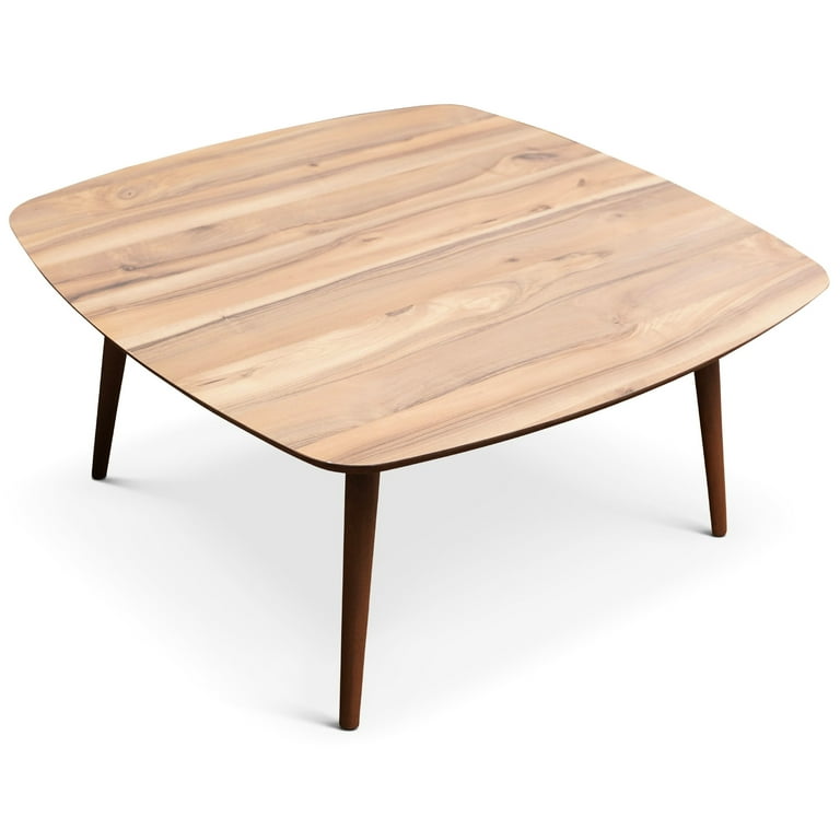 Walnut Center Table By - Contemporary Look, Solid Wood Walnut Center Table By - Contemporary Look, Solid Wood