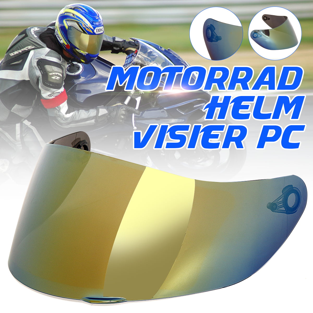 Motorcycle Motocross Wind Shield Helmet Full Face Lens Visor for AGV K1 K5 K3SV 