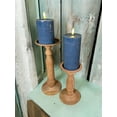 thumbnail image 3 of Blue Wax 3D Flameless Pillar Candles, 3 of 6