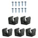 thumbnail image 5 of Clips para palos de piscina, 5 uds., Clips para caña de pescar, estante montado en la pared, Clips de almacenamiento, 5 of 9