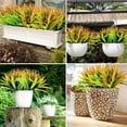 thumbnail image 5 of Cevemin Realistic Artificial Fall Plants for Outdoor Garden Decoration, Durable 7-Branch Faux Ferns for Autumn Porch, Table Centerpiece, 5 of 8
