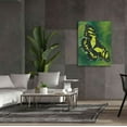 thumbnail image 6 of Epic Graffiti 'Malachite Butterfly' by Barbara Keith, Canvas Wall Art, 40"x54", 6 of 8