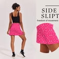 thumbnail image 4 of Ekouaer Skort Golf Skirts for Women Tennis Athletic Skirt Inner Shorts Pocket Floral Running Workout Sports Skorts, 4 of 6