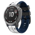 thumbnail image 1 of For Garmin Approach S62 22mm Silicone Sports Two-Color Watch Band-2025, 1 of 4