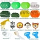 thumbnail image 5 of Juego de guirnaldas de globos para fiesta temática Jungle Safari, paquete de 151, con globos de animales y hojas de palma TUNC Sencillez, 5 of 5