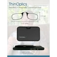 thumbnail image 4 of ThinOptics Readers with Pod Case - Armless On-Nose Reading Glasses - Slim Case Attaches to Phone - MagSafe Compatible, 4 of 4