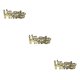thumbnail image 1 of Injueey Decoraciones Artesanía acrílica Eid Mubarak Colgante en forma de letra Fiesta temática Estantería Adorno de escritorio Adorno dorado dorado 3piezas Injueey CBP226713, 1 of 6