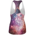 thumbnail image 2 of Galaxy Cat All Over Womens Tank Top - Large, 2 of 2