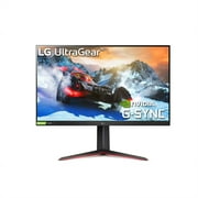 LG 32GN63T-B 32" QHD (2560x1440) 165Hz 1ms IPS G-Sync Monitor, Black (Refurbished)