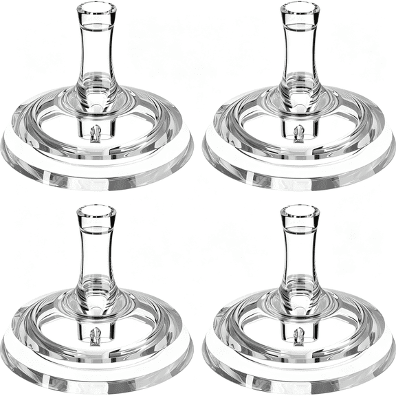 XIRQI Sippy Straw Nipple for Dr. Brown’S Wide-Neck Baby Bottles&Sippy Spout Bottles,Leak-Proof Replacement Silicone Bottle Nipple Bpa-Free,8M ,4 Count