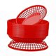 thumbnail image 5 of Oval Food Baskets for Bread, Fries, Chicken, Hot Dogs - Retro Storage Bins for Picnic and Kitchen Use, 5 of 5