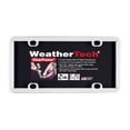 thumbnail image 2 of WeatherTech ClearFrame License Plate Frame, White, 2 of 2
