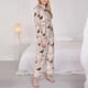thumbnail image 3 of Balery Funny Chicken Conjunto de Pijama con Estampado para Mujer, Conjunto de Dos Piezas con Manga Larga, Ropa de Dormir Suave con Bolsillos, Pijamas Cómodos-X-Large, 3 of 7
