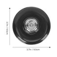 thumbnail image 2 of OULII 1Set Cello Floor Protector Non-slip Pads for Cello Outdoor Performance Practice Sessions Concerts 9.5x3.7in, 2 of 8