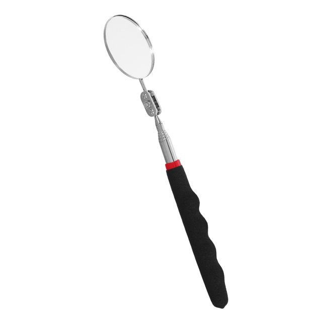 OUNONA 1Set Metal Plastic Inspection Mirror for Under Car Examination with Magnetic Rotating Function
