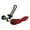 Black, variant on Bike Seatpost Clamp Quick Release Clamp for Brompton for 3Sixty Folding Bike Red