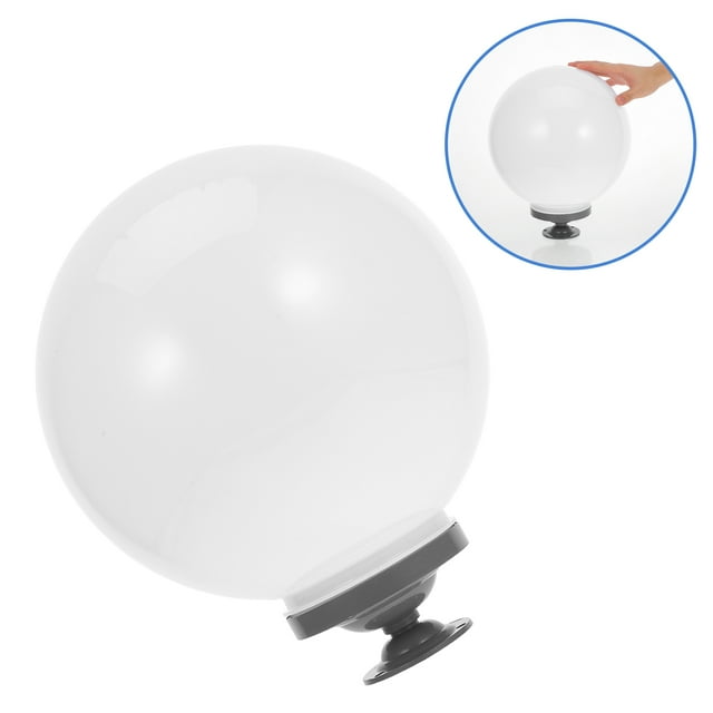 BESTYASH Acrylic Ceiling Lamp Shade White for Light Fixtures 1Pcs