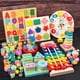 thumbnail image 2 of Juguete Madera Montessori Bebe Para Bebes 1 2 3 Años Rompecabezas Educativos Juegos Aprendizaje Desarrollo Regalo Fivean unisex, 2 of 2