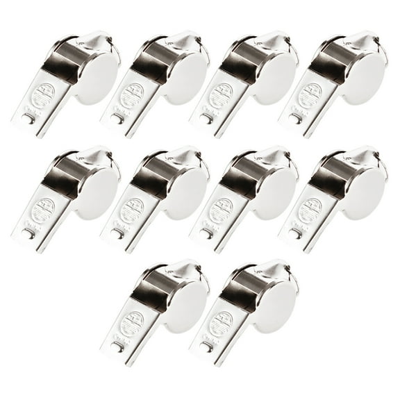 20 Pcs Non-nuclear Whistle Party Favor Hiking Training Accessory Emergency Multifunction Metal