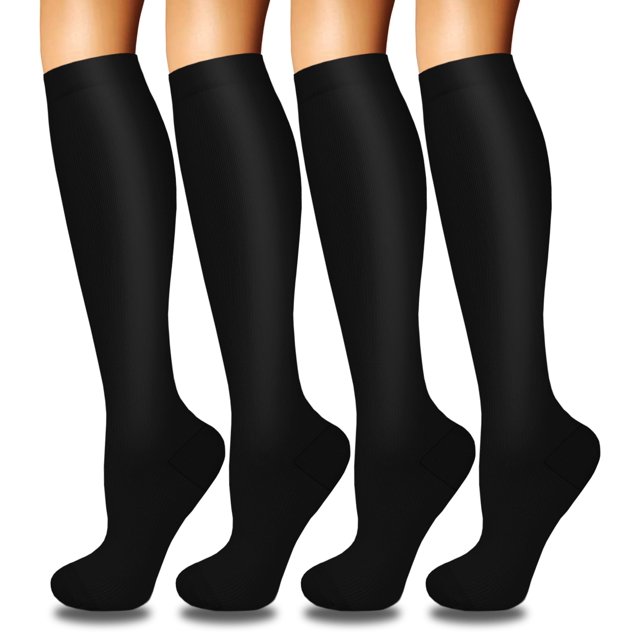 Calcetines de compresión Iseasoo para mujeres y hombres que ayudan a la circulación