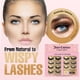 thumbnail image 4 of Pestañas Postizas de Visón Sintético 3D Estilo Ojo de Gato Voluminosas Juicy Couture, 4 of 9
