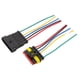 thumbnail image 4 of 1 Juego de conectores macho y hembra para coche, Conector automotriz con orificios de 6 pines (con cable de 10cm), 4 of 7