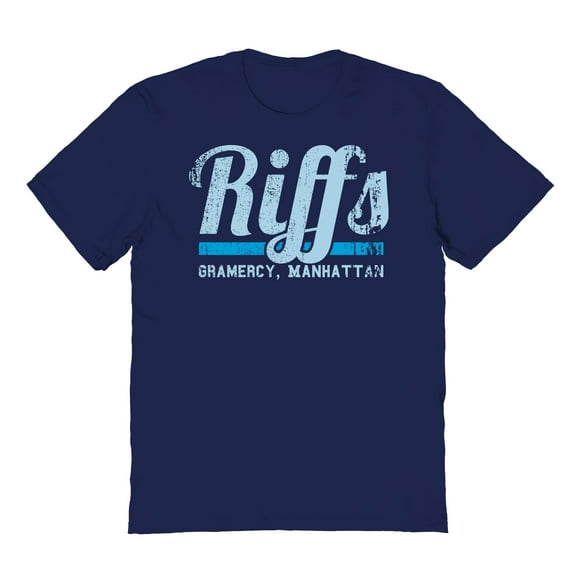 Duke & Sons Riffs Graphic Navy Men's Cotton T-Shirt