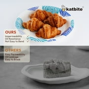 Katbite 9-inch Compostable Paper Plates, Biodegradable, 125-Count