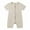 Gray, variant on DxhmoneyHX Toddler Boys Girls Clothes Short Sleeve Zipper Romper for Infant Baby Cotton Footed Pajamas Jumpsuit Summer Onesies Bodysuit
