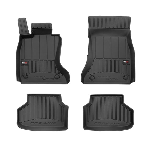 OMAC Premium Floor Mats for BMW 7 Series F01 Sedan 2009-2015 All-Weather 4pcs