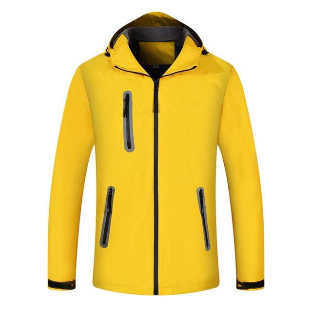 Chaqueta de manga larga impermeable con capucha de invierno para hombre y mujer Pompotops qwe16959