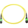 thumbnail image 3 of Axiom - Network cable - MTP/MPO single-mode (F) to MTP/MPO single-mode (F) - 20 m - fiber optic - 9 / 125 micron - riser - yellow, 3 of 12