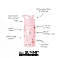 thumbnail image 2 of Simple Modern 14oz Summit Water Bottle with Straw Lid | Pink Ballerina, 2 of 2