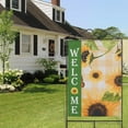 thumbnail image 4 of Spring Summer Sunflower Garden Flag 28x40 Inch Double Side for Outdoor Courtyard Garden Decor Flowers Welcome Holiday Flag for Outside Decoration, 4 of 6