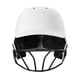 thumbnail image 2 of Casco de bateo EvoShield XVT 2.0 mate con máscara facial - Team White, pequeño/mediano, 2 of 6